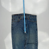 505 Levis Jeans - 34W 32L Blue Cotton