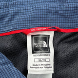 The North Face Short Sleeve Shirt - XL Blue Polyester