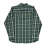 Tommy Hilfiger Checked Shirt - Large Green Cotton