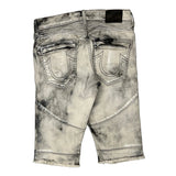 True Religion Tie-Dye Denim Shorts - 30W 15L Acid Wash Cotton