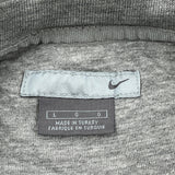 Nike Sweatshirt - Large Grey Cotton