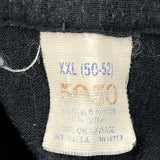 Blank Single Stitch T-Shirt - 2XL Black Cotton