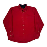 Tommy Hilfiger Shirt - XL Red Cotton