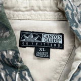 Canyon Guide Camo Vest - XL Camo Cotton