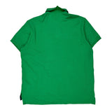 Polo By Ralph Lauren Graphic Polo Shirt - 2XL Green Cotton