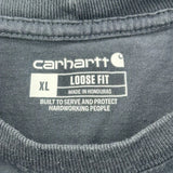 Carhartt T-Shirt - XL Blue Cotton