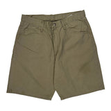 Wrangler Chino Shorts - 31W 10L Khaki Cotton