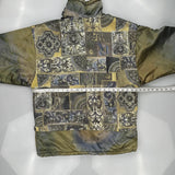 1980'S Unbranded Ski Jacket - Large Multicoloured Polyester