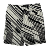Oakley Striped Shorts - 38W 9L Black & White Polyester