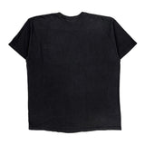 American Flag Patch Polo By Ralph Lauren T-Shirt - Large Black Cotton