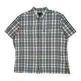 Polo By Ralph Lauren Checked Short Sleeve Shirt - 2XL Black & White Cotton
