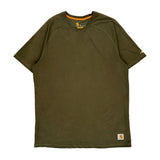 Carhartt T-Shirt - Medium Green Cotton Blend