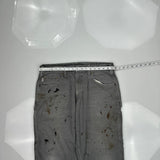 Carhartt Carpenter Pants - 34W 30L Gray Cotton