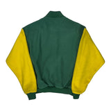 Packers Columbia Bomber Jacket - Medium Green Polyester