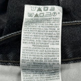 Levis 505 Jeans - 34W 32L Black Cotton