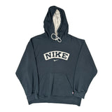 Nike Spellout Hoodie - Medium Gray Cotton