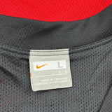 Nike Jersey - Large Red Polyester
