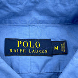Polo By Ralph Lauren Shirt - Medium Blue Cotton