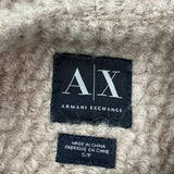 Armani Exchange Coat - Small Beige Wool Blend