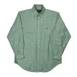 Yarmouth Ralph Lauren Shirt - Large Green Cotton