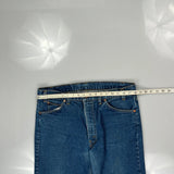 Orange Tab Levis Jeans - 36W 30L Blue Denim