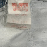Made In USA Levis Jeans - 35W 30L Light Wash Cotton