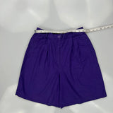 Izod Shorts - 26W US 2 Purple Cotton Blend