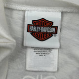 Old Glory Harley Davidson Graphic T-Shirt - XL White Cotton