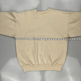 Unbranded Sweatshirt - XL Beige Cotton
