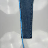 501 Levis Jeans - 30W 31L Blue Cotton