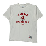 Chicago Cardinals Unbranded Graphic T-Shirt - Large White Cotton Blend