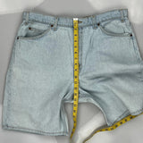 Orange Tab 550, Relaxed Fit Levis Denim Shorts - 36W 9L Light Wash Denim