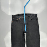 550 Levis Jeans - 38W 30L Black Denim