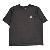 Carhartt T-Shirt - XL Black Cotton