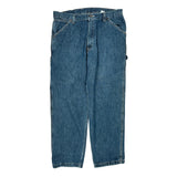 Unbranded Hip Hop Carpenter Jeans - 36W 32L Blue Cotton
