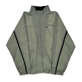 Reebok Windbreaker - XL Gray Polyester