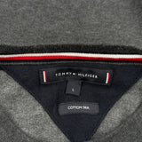 Tommy Hilfiger Sweater - Large Gray Cotton