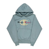 Champion Hoodie - Small Blue Cotton