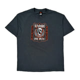 Hot Leathers Graphic T-Shirt - XL Grey Cotton