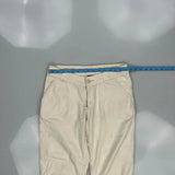 Patagonia Cargo Trousers - 31W UK 10 Beige Cotton