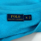 Polo By Ralph Lauren Sweatshirt - XL Blue Cotton
