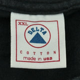 Single Stitch North Star Casino Delta T-Shirt - 2XL Black Cotton