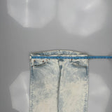 501 Levis Jeans - 38W 30L Acid Wash Cotton