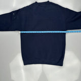 Mickey Mouse Disney Cartoon Sweatshirt - Medium Navy Cotton