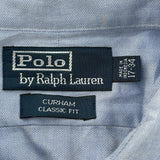 Polo By Ralph Lauren Shirt - XL Blue Cotton