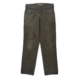 Carhartt Carpenter Trousers - 32W 32L Grey Cotton