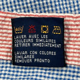 Tommy Hilfiger Checked Short Sleeve Shirt - Large Blue Cotton