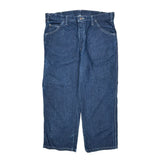 Dickies Carpenter Jeans - 38W 32L Blue Cotton