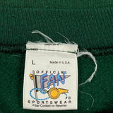 Green Bay Packers Fan Football Sweatshirt - Large Green Cotton