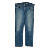 501 Levis Jeans - 35W 32L Blue Cotton
